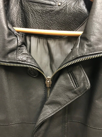 Black Leather jacket 50chest