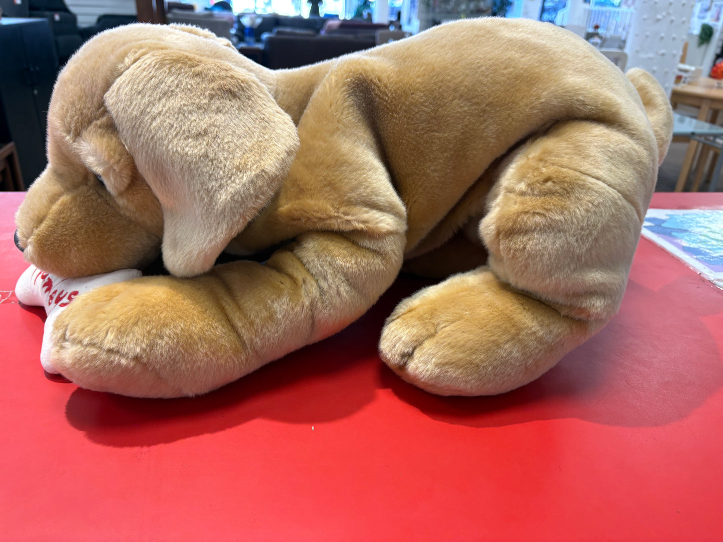 Hamleys 'Labrador with Bone' Plush Soft Toy