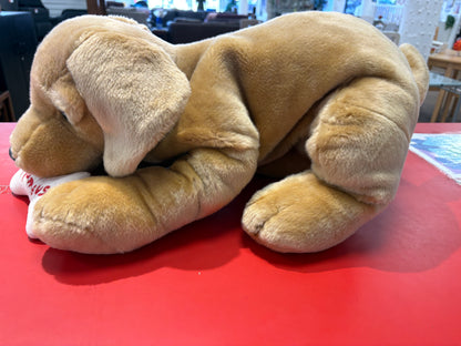Hamleys 'Labrador with Bone' Plush Soft Toy