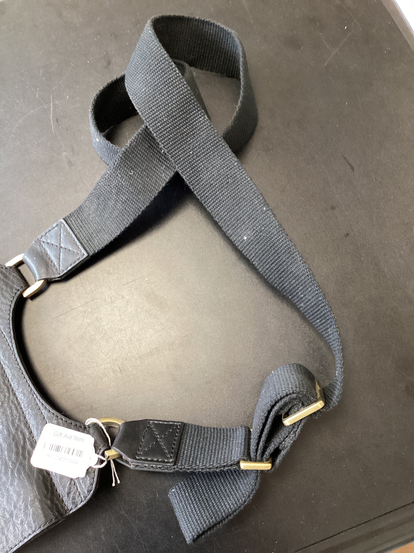 Vintage Black Leather Mulberry Small Anthony Bag