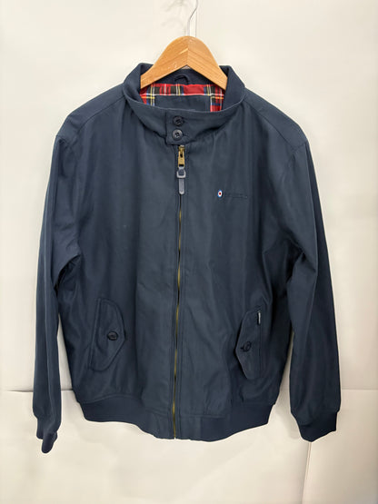 Lambretta Navy Mens Harrington Jacket Size L