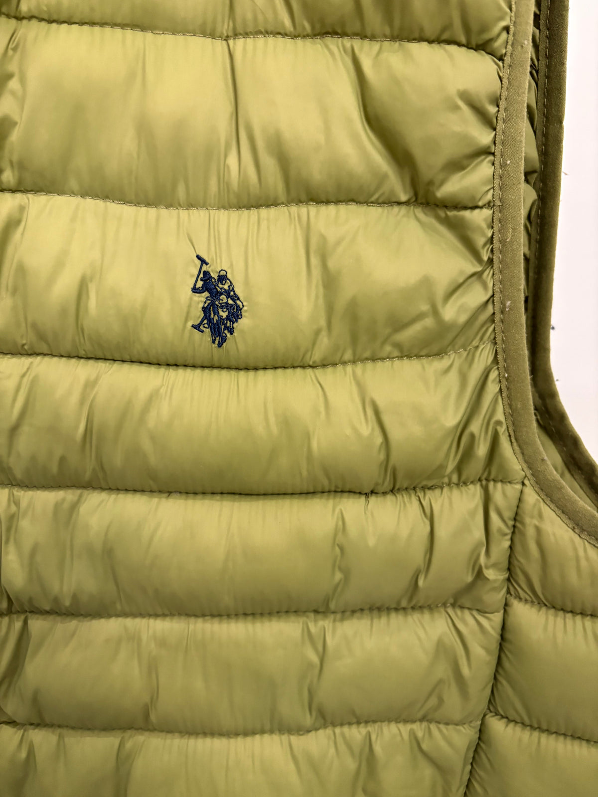 U.S. Polo Assn. Green Lightweight Men’s Puffer Gilet Size XXL