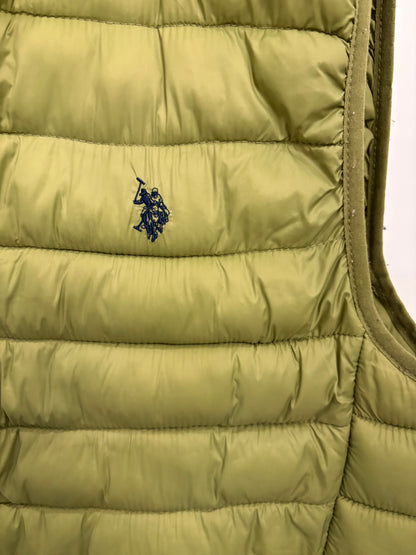 U.S. Polo Assn. Green Lightweight Men’s Puffer Gilet Size XXL