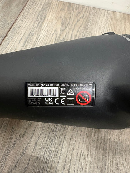 ghd Black Salon Hair Dryer