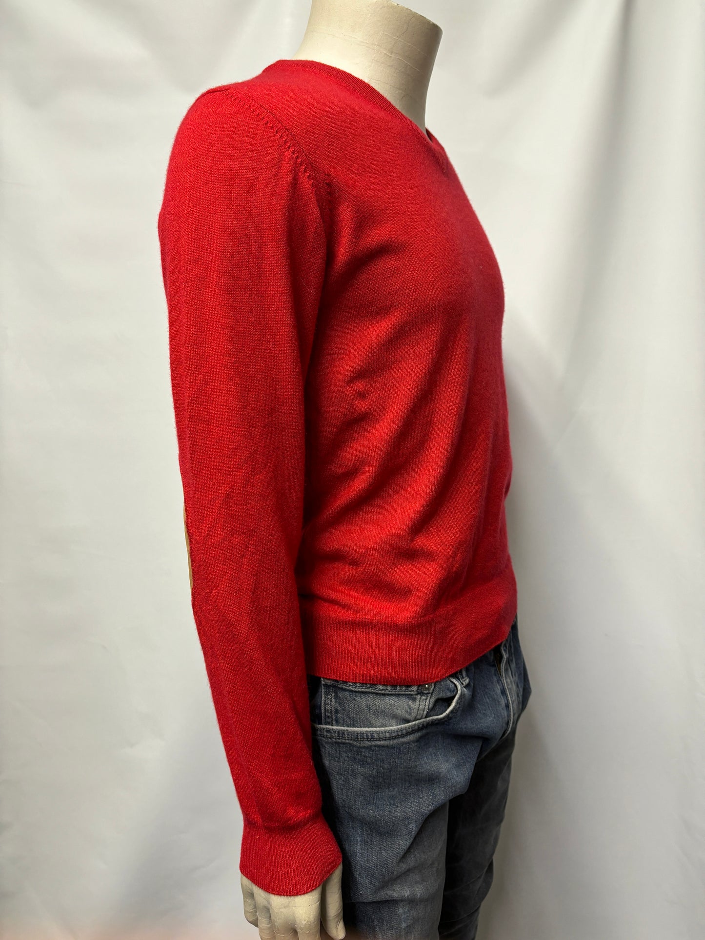 Hackett Red Wool Jumper S