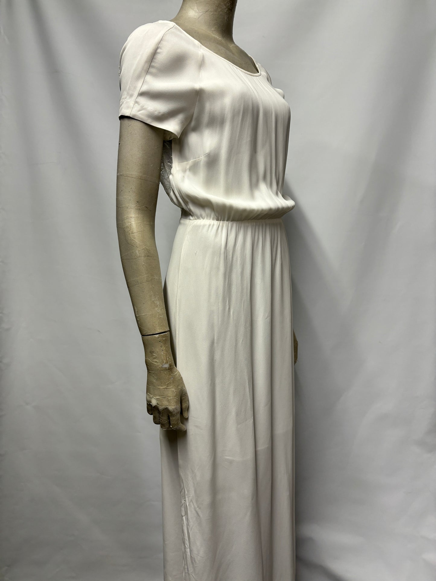 Samsoe Samsoe White Maxi Occasion Reya Dress XS BNWT