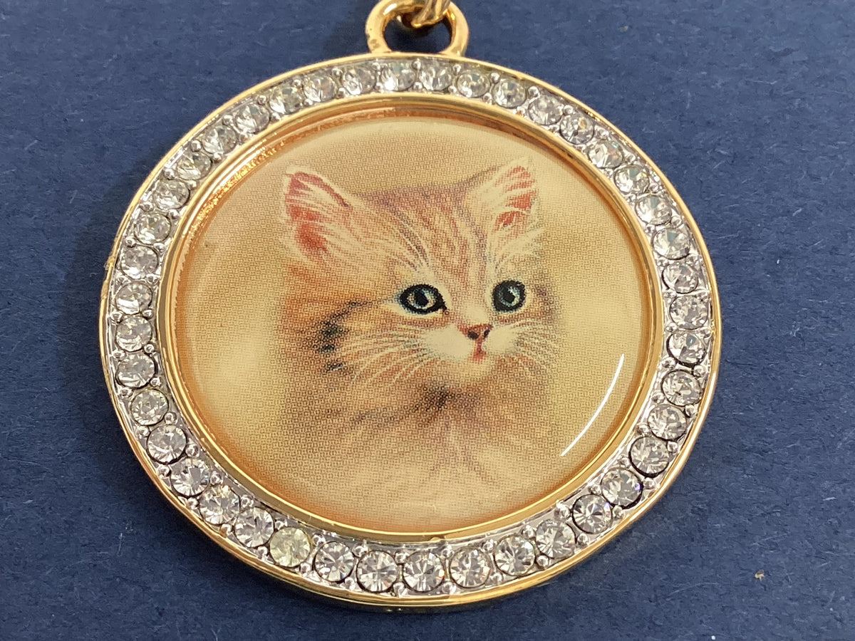 The Bradford Exchange 2007 Cat Sparkling Necklace