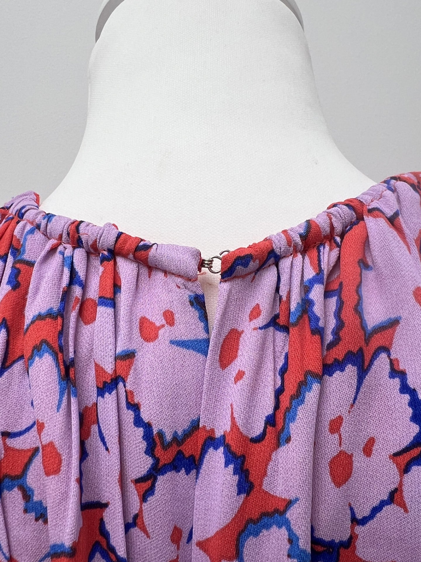 Whistles Multi Floral Midi Dress Size 14 BNWT