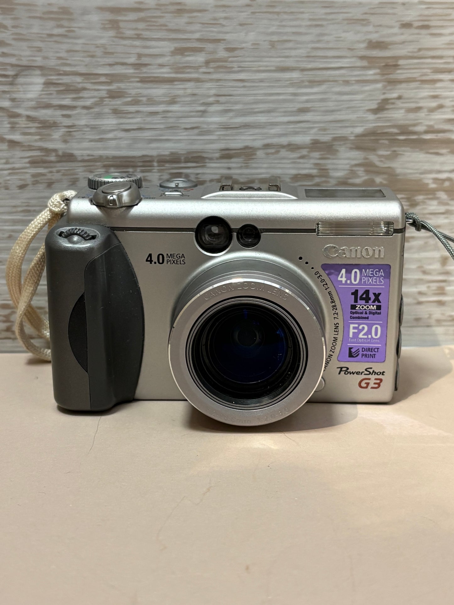 Canon PowerShot G3 Digital Camera (Untested/No Battery)
