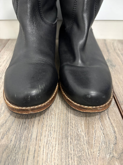 Pour La Victoire Black Leather Riding Boots Size 6.5 (US 8.5)
