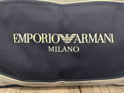 Emporio Armani Canvas Clutch Bag