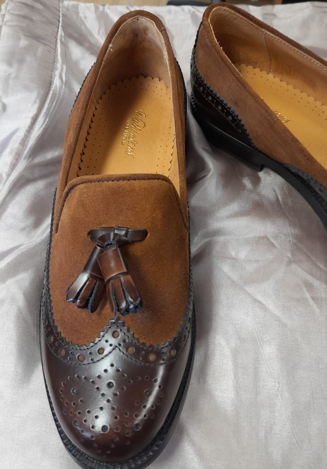 Watkinsons Heritage Collection Brown Brogue Shoe 6 BNIB