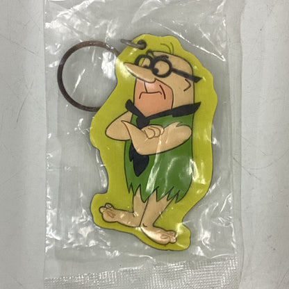Set Of 8 Vintage The Flintstones Collectable Key Rings