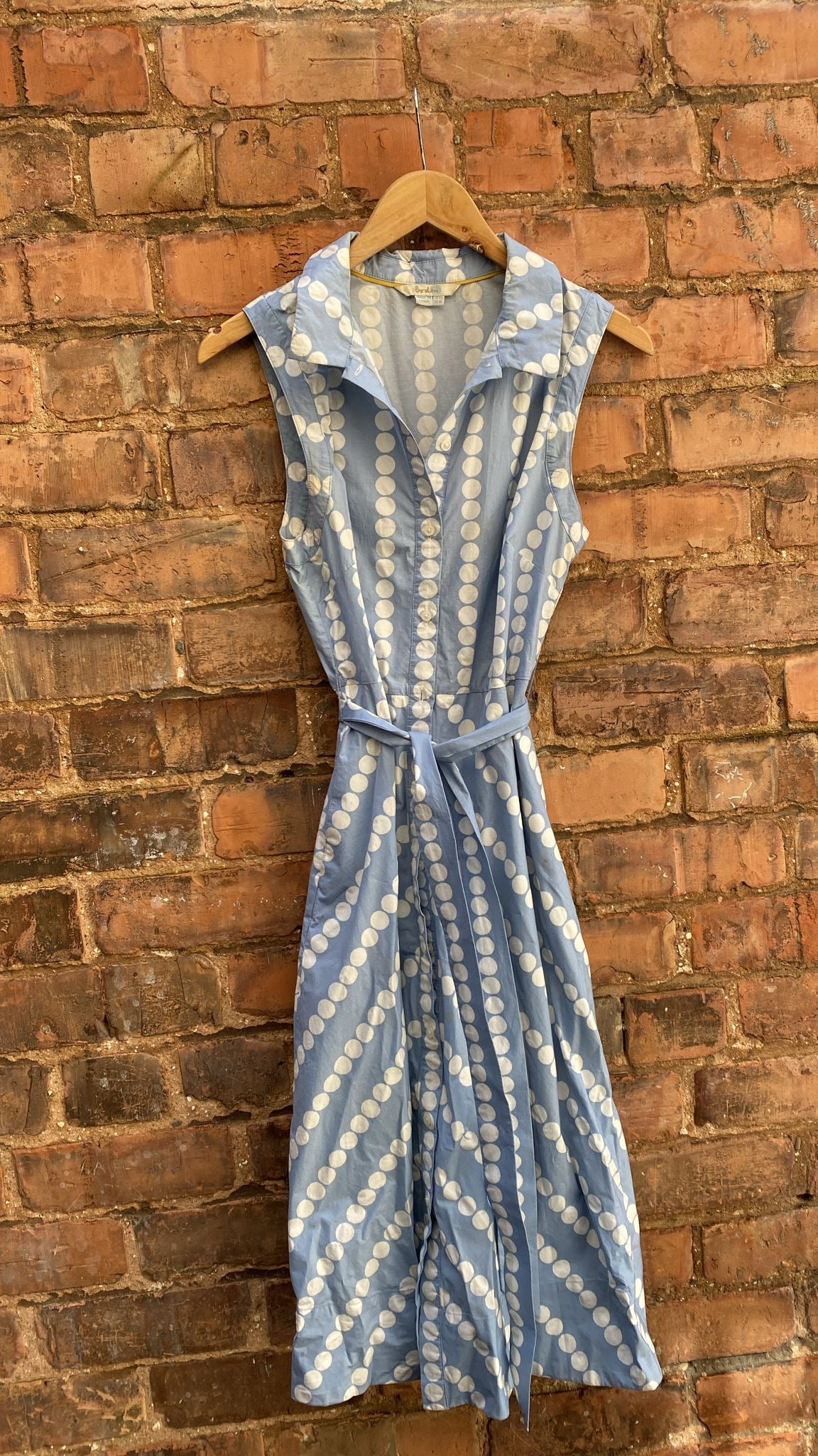 Boden Summer Dress, blue, size 12L