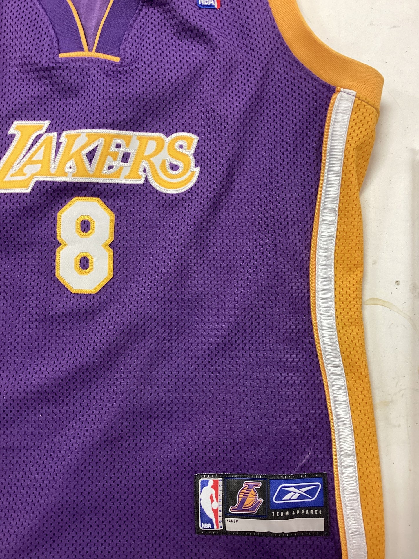 Reebok- Kobe Bryant 8 Lakers Jersey