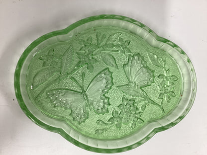 Sowerby Glass Vintage Tray Dressing Table Set