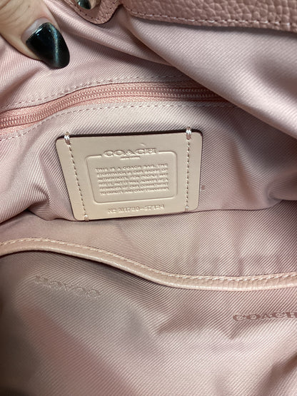 Coach 57124 Edie 28 Dusty Rose Leather Women's Shoulder Crossbody Bag