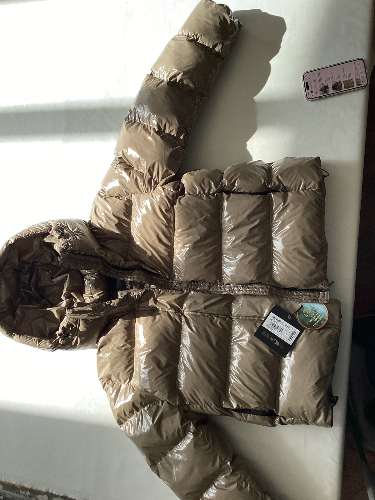 Napapijri Ladies Shiney Look Puffer Jacket _ XL