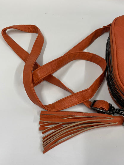 Pierre Cardin Orange Faux Leather Handbag