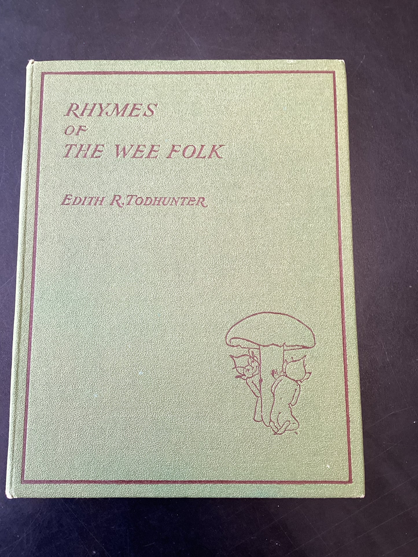 Rhymes of the Wee Folk By Edith R. Todhunter