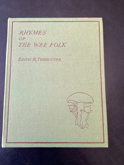 Rhymes of the Wee Folk By Edith R. Todhunter