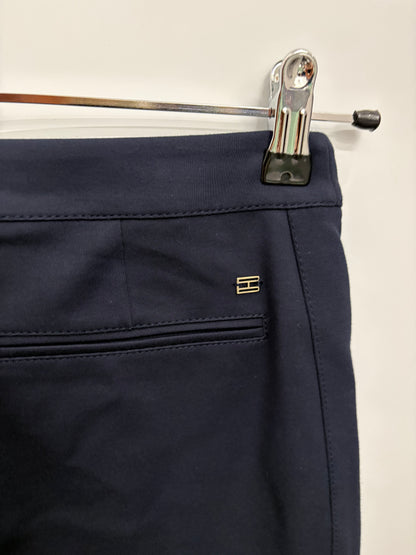 Tommy Hilfiger Womens Navy Heritage Skinny Fit Trousers Size 6 - BNWT