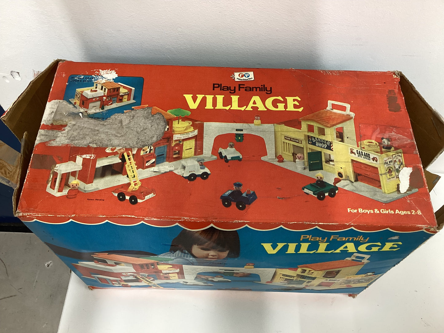 Fisher Price Vintage Play Family Village