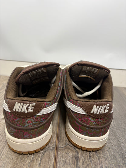 Nike SB Dunk Low Pro Paisley Brown Trainers Size 4.5