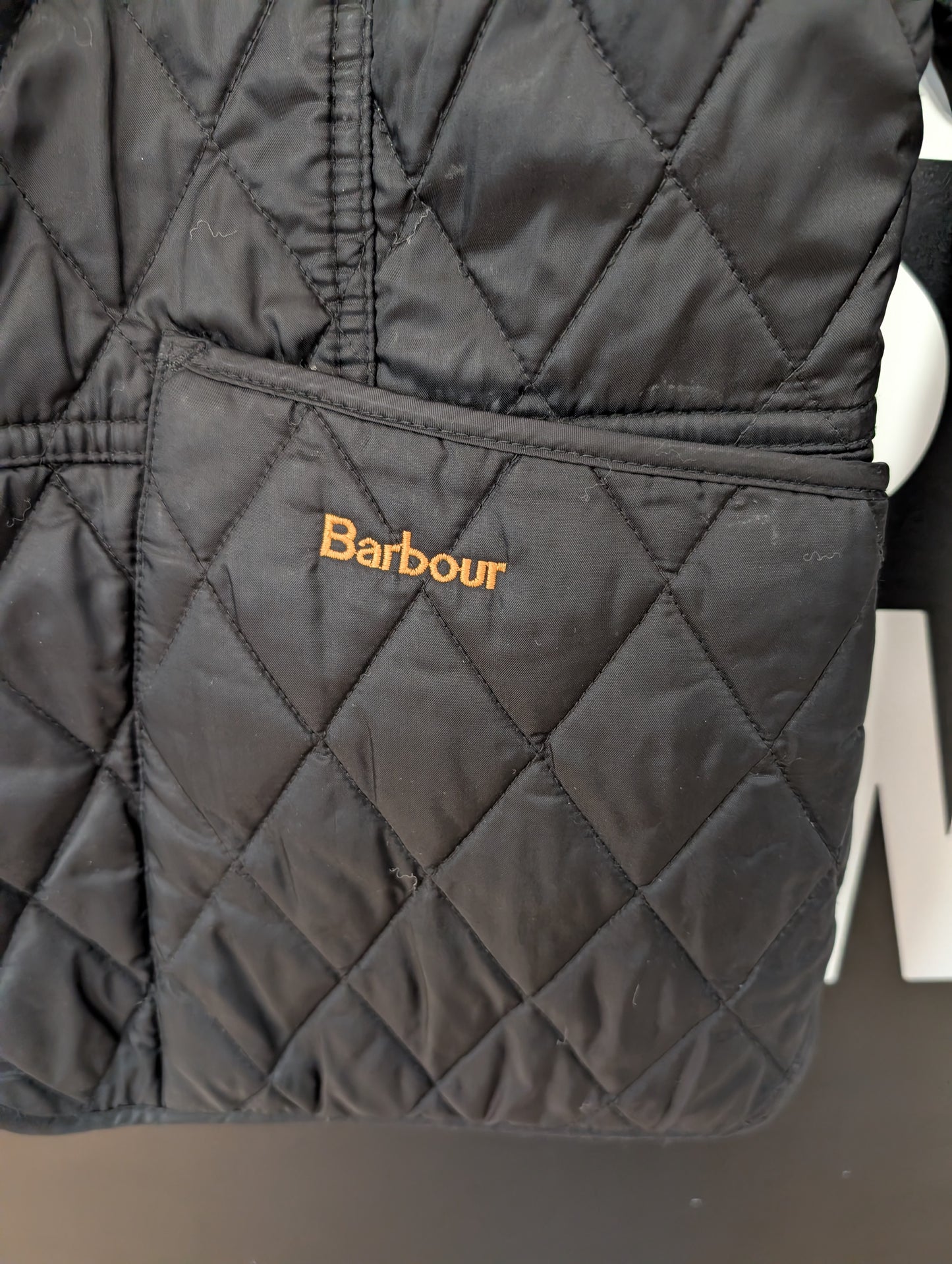 Barbour Annandale Black Quilted Jacket Size 10