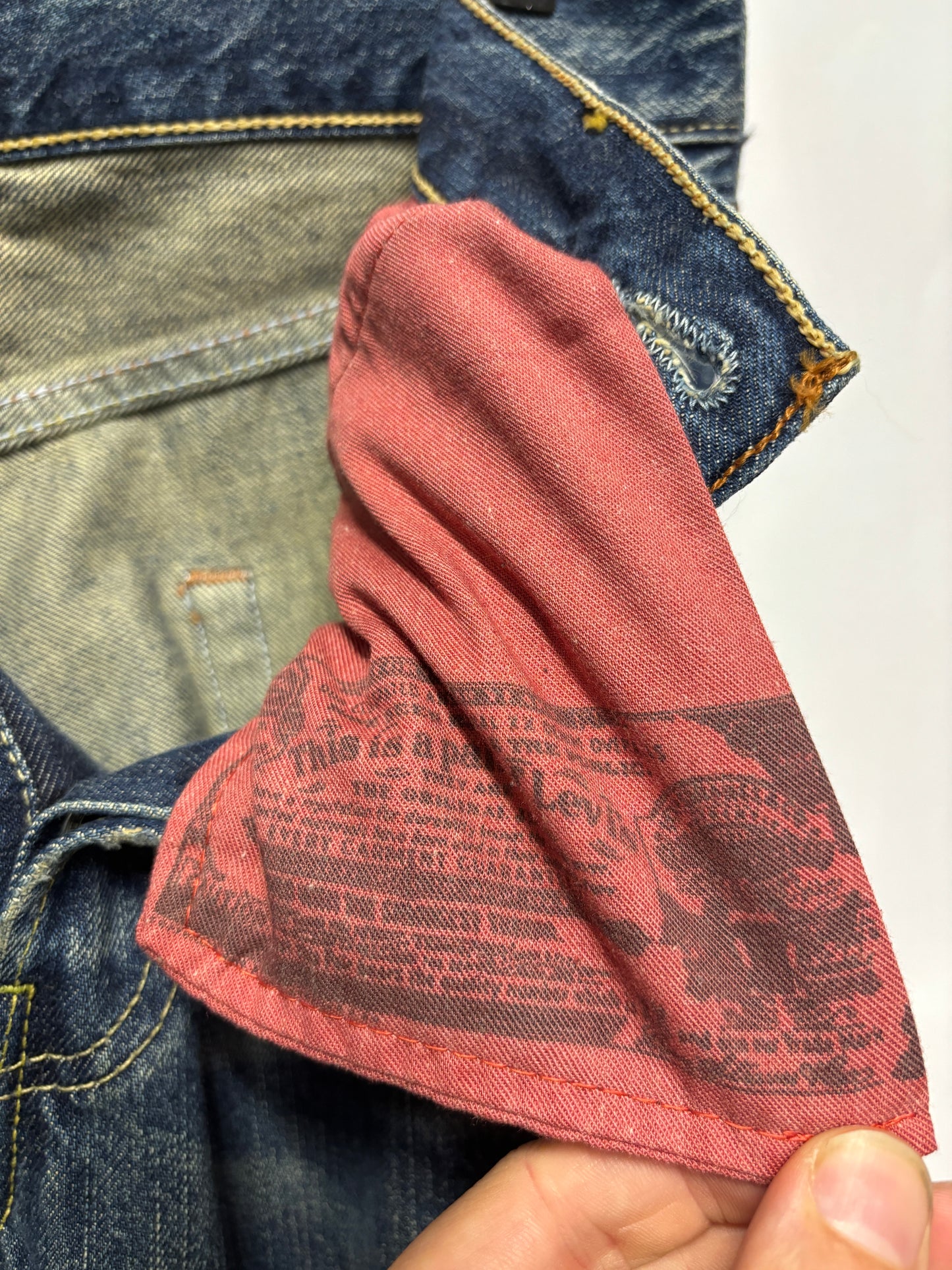 Levi's XX Denim Distressed Jeans