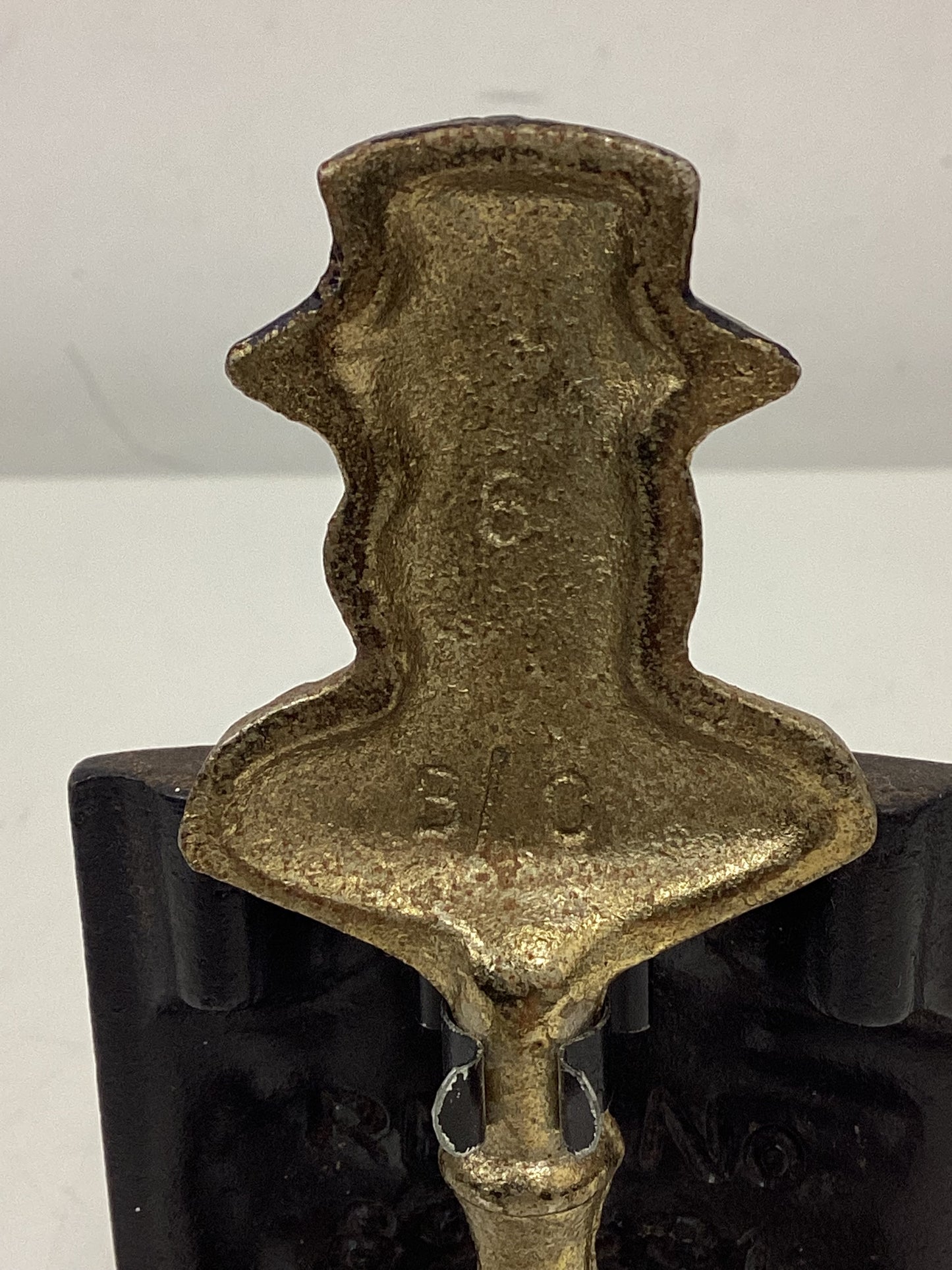 Brass Bell & Brass Bottle Opener Beefeater Soldiers