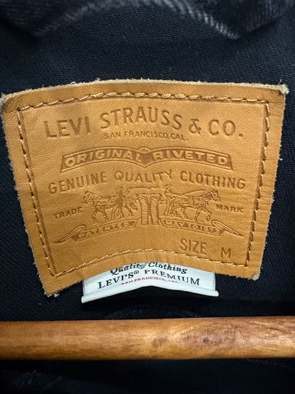 Levi’s Premium Men’s Black Denim Jacket Size M