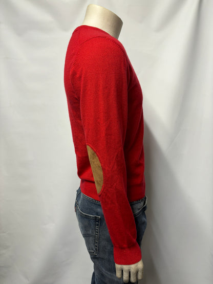 Hackett Red Wool Jumper S