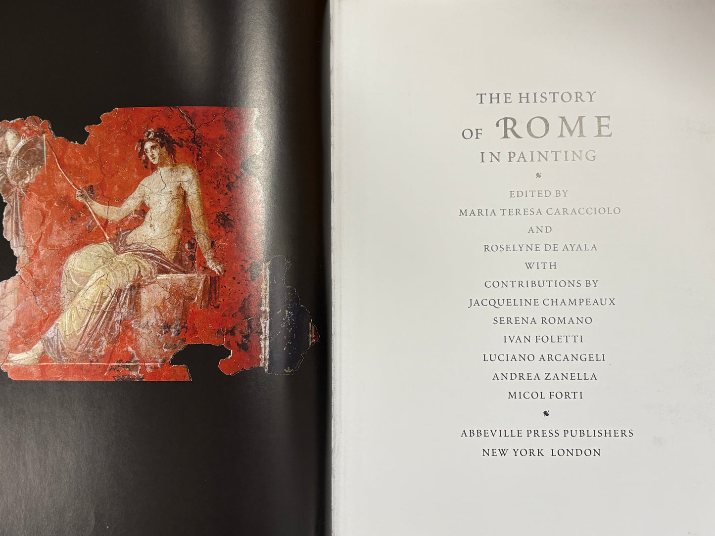 The History of Rome in Painting - Hardback and Sleeve