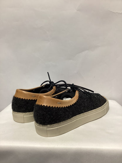 Buttero for Poste Leather and Wool Italian Sneakers 8