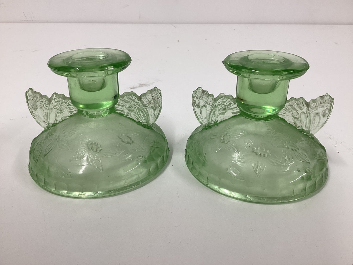 Sowerby Glass Vintage Tray Dressing Table Set