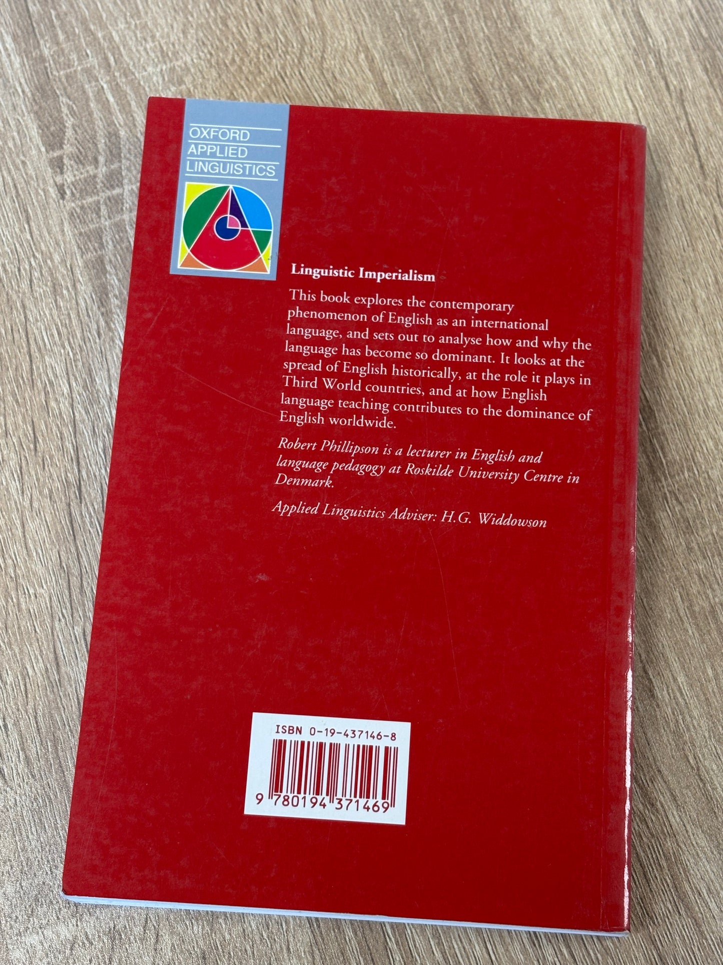 Linguistic Imperialism by Robert Phillipson