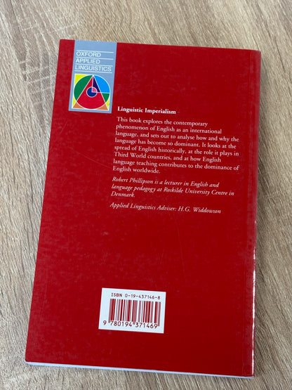 Linguistic Imperialism by Robert Phillipson