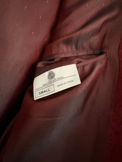 Vintage Debenhams Mens Red Blazer Size S