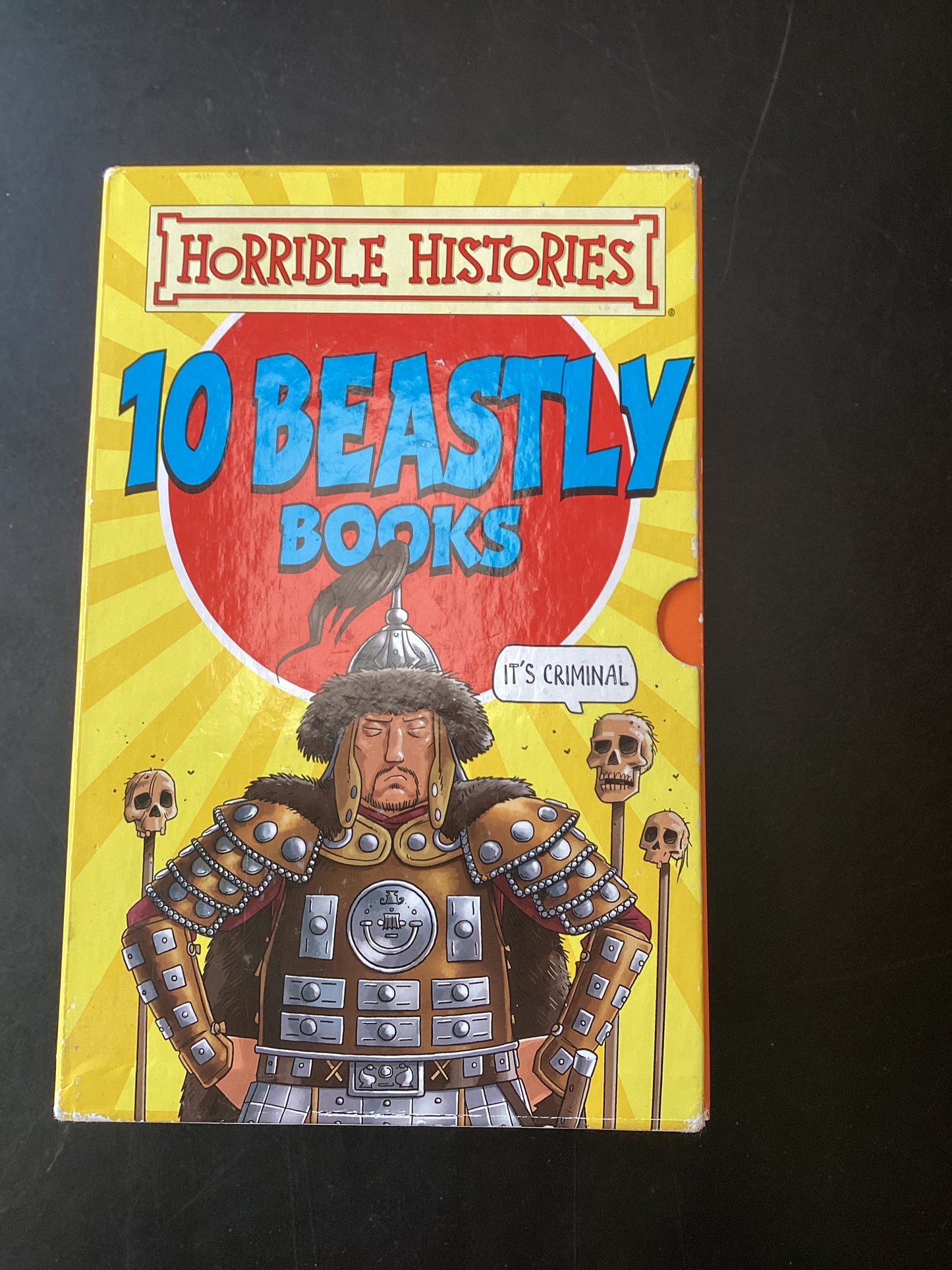 Horrible Histories 10 Beastly Books
