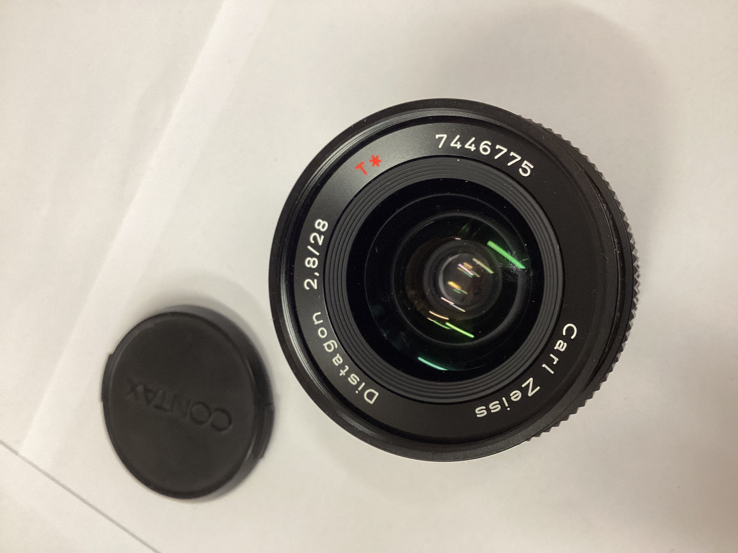 Contax Carl Zeiss Distagon T* 28mm F/2.8 MMJ MF Lens C/Y Mount Japan