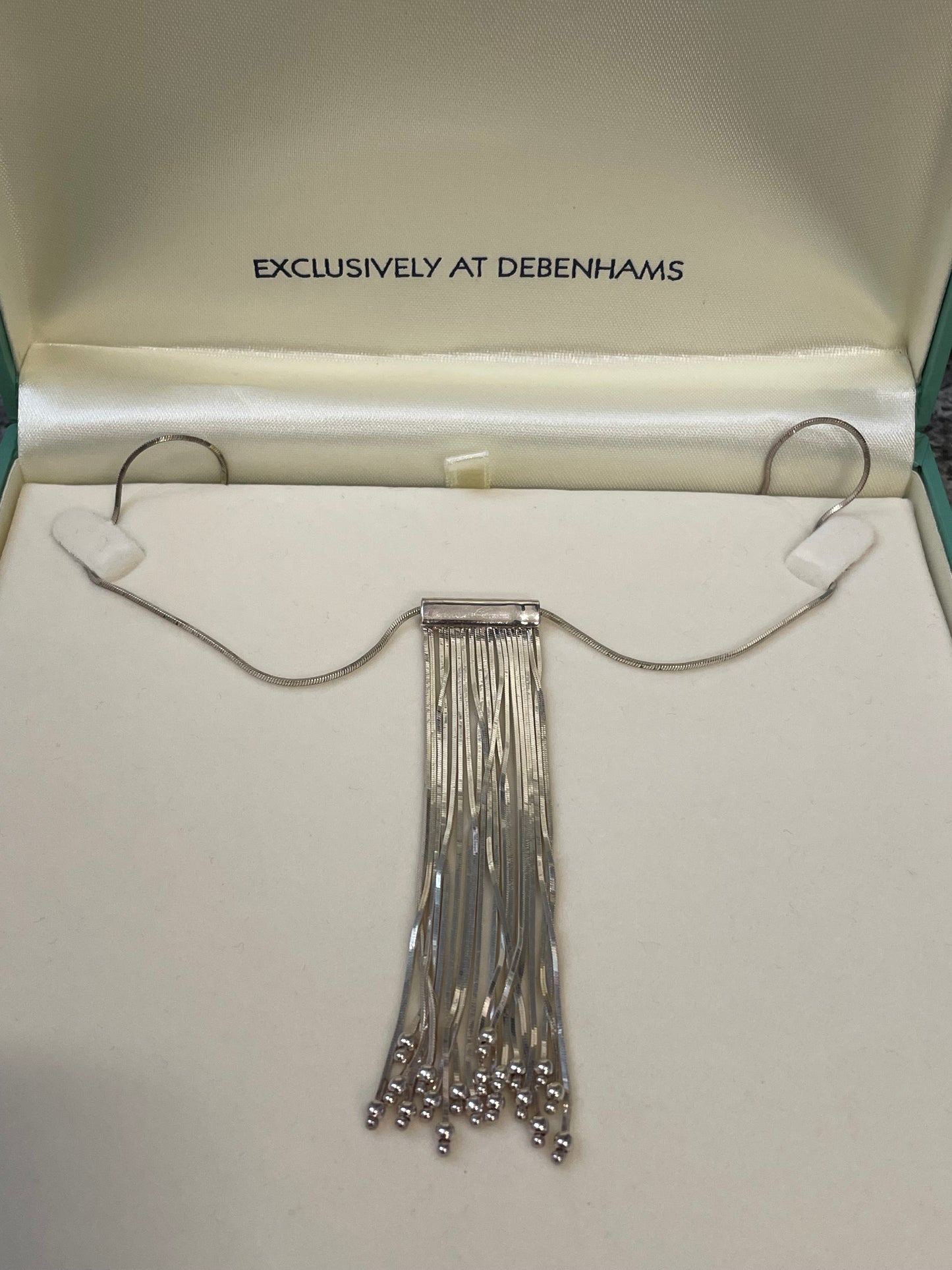 BNIB Vicenza at Debenhams Sterling Silver Necklace