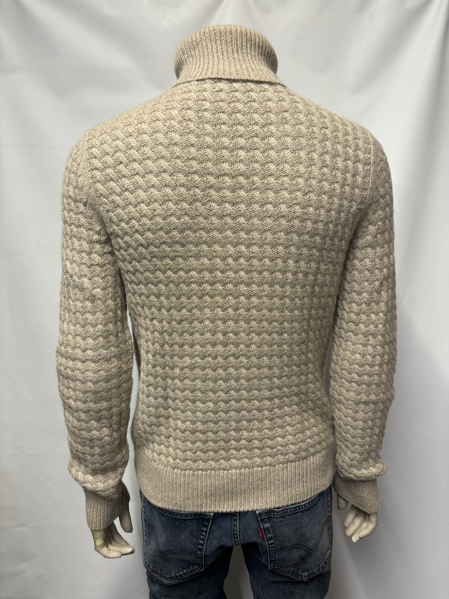 Bamfod & Sons Grey Alpaca Jumper S