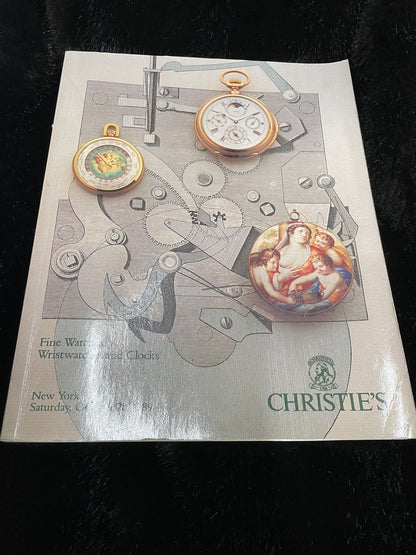 Fine Watches, Wristwatches, And Clocks Christie's New York Auction Catalogue