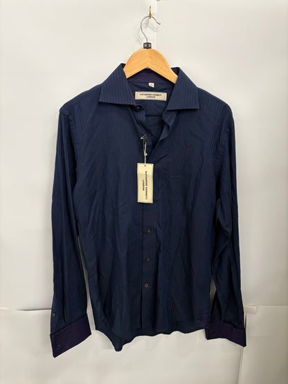 Katharine Hamnett London Mens Navy Dress Shirt Size M