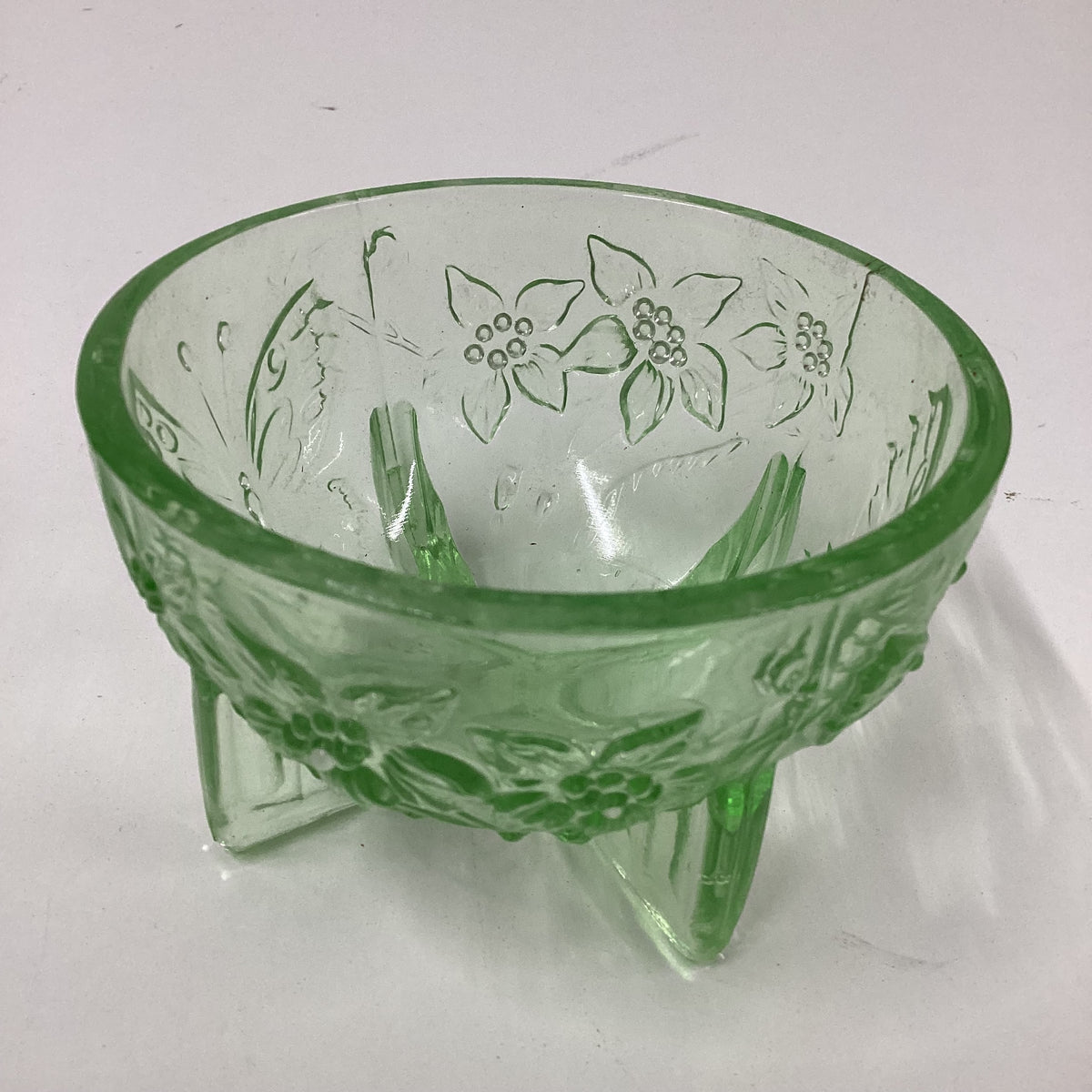 Sowerby Glass Vintage Tray Dressing Table Set