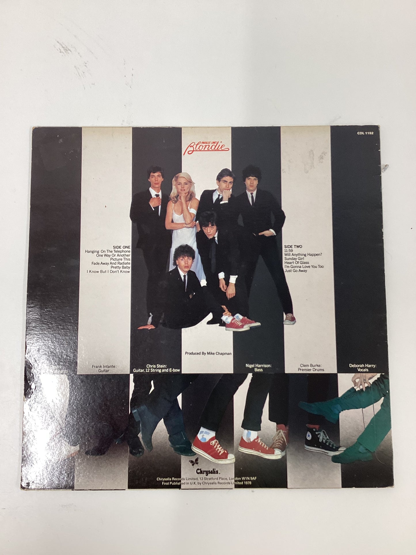 Blonde Parallel Lines LP