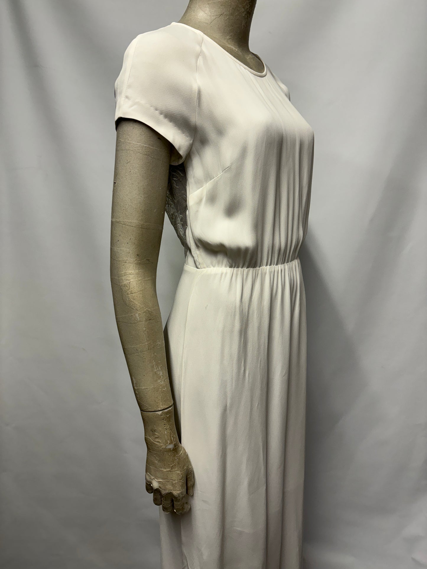 Samsoe Samsoe White Maxi Occasion Reya Dress XS BNWT