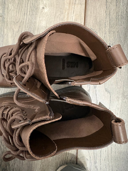 M&S Marks & Spencer Women’s Brown Leather Boots Size 6 - BNWT