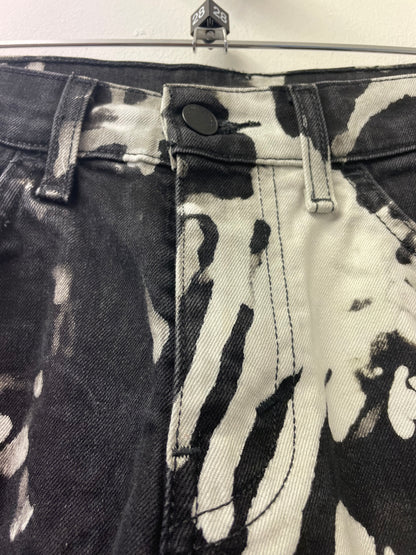 Levi's Line 8 black and White Jeans Size29